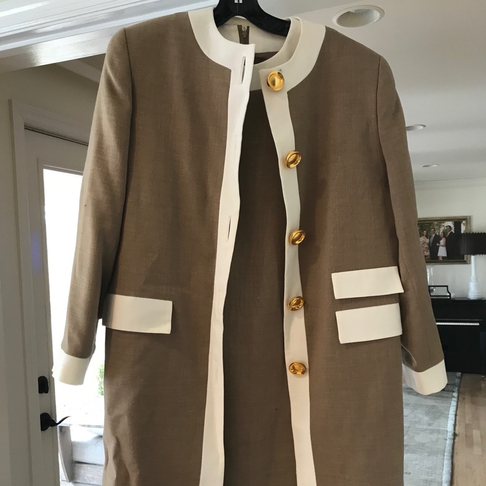 VINTAGE David Hayes jacket and dress set